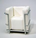 Horsman - Urban Environment for 12" dolls - Modern Chair - White Highly detailed metal frame and leatherette seat.